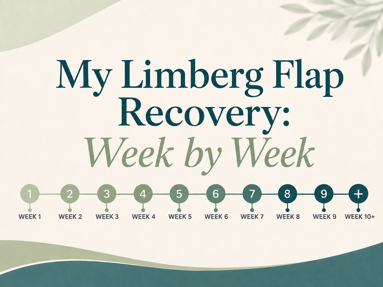 My Limberg Flap Recovery: A Week-by-Week Timeline